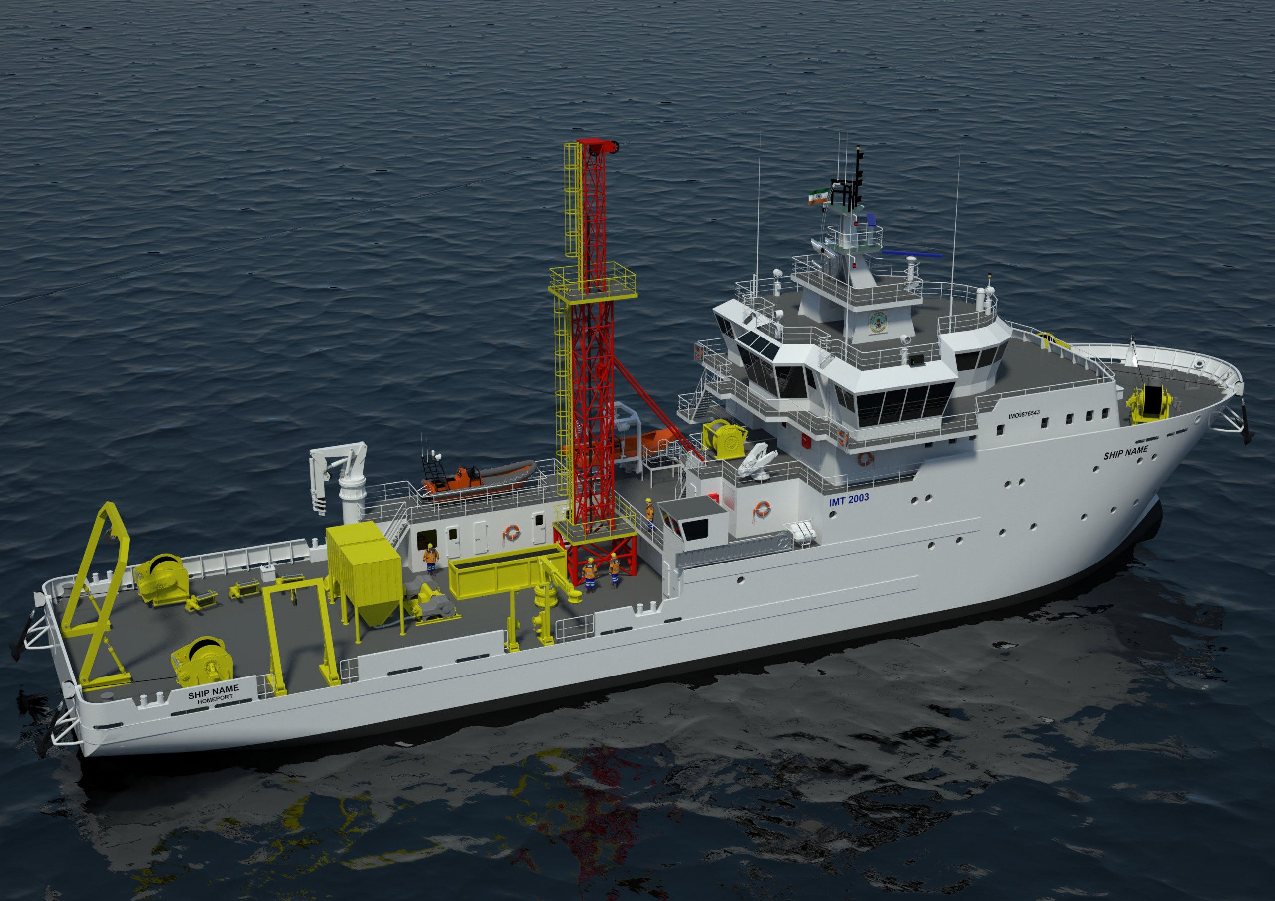 RESEARCH VESSEL OSD-IMT2003 - Longitude