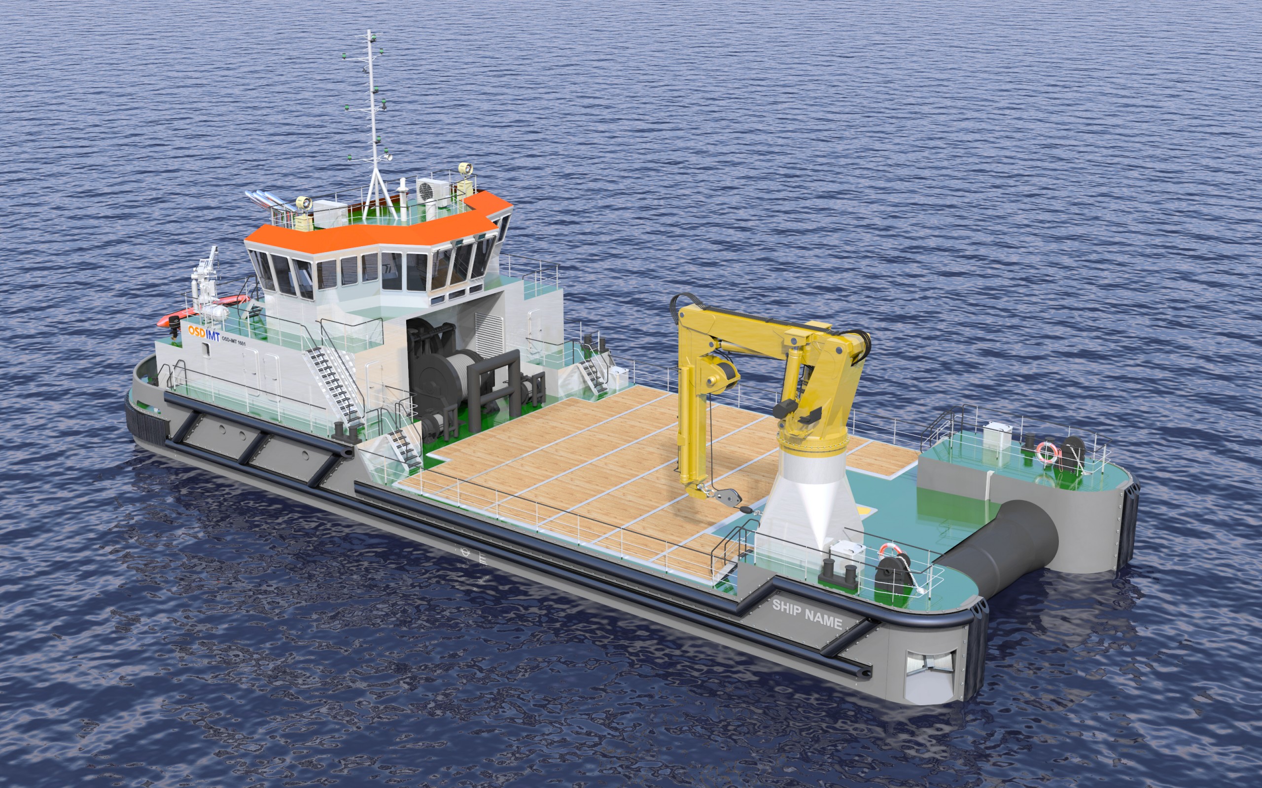 DREDGING SUPPORT VESSEL OSD-IMT1606 - Longitude